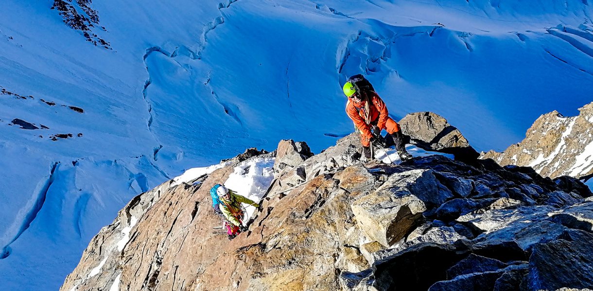 spaghetti tour mit dufourspitze