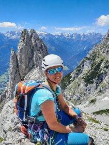 Klettern Großes Fieberhorn Werfener Hochthron