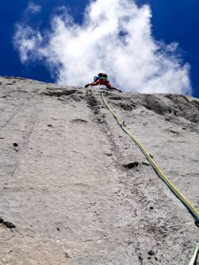 Klettern Großes Fieberhorn Werfener Hochthron