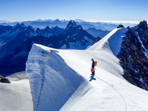 Hochtour Mont Blanc de Tacul Chamonix