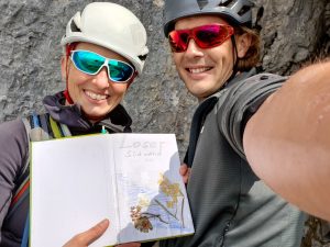 Loser Klettersteig und Klettern Loser Südwand