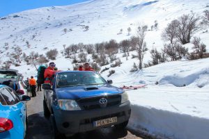 Skitour auf Kreta bei der Pierra Creta