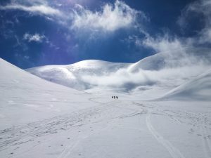 Skitour auf Kreta bei der Pierra Creta