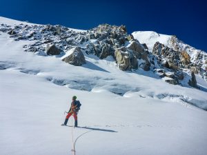 Hochtour Pointe Lachenal in Chamonix