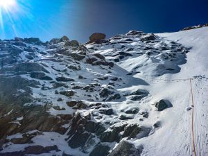 Hochtour Pointe Lachenal in Chamonix