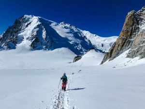 Hochtour Pointe Lachenal in Chamonix