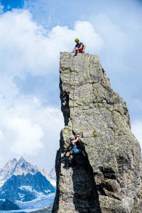 Klettern Argentiere in Chamonix