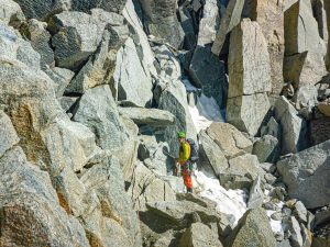 Hochtour Cosmique Grat in Chamonix