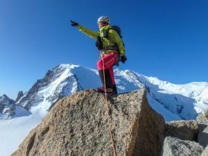 Hochtour Cosmique Grat in Chamonix