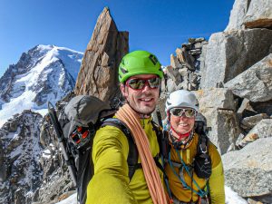 Hochtour Cosmique Grat in Chamonix