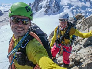 Hochtour Cosmique Grat in Chamonix