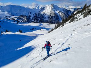 Skitour in Großarl: Nebeleck Loosbühel Gründegg