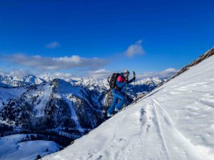 Skitour in Großarl: Nebeleck Loosbühel Gründegg