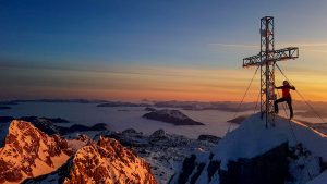 Bergtour Sonnenaufgang Hoher Dachstein