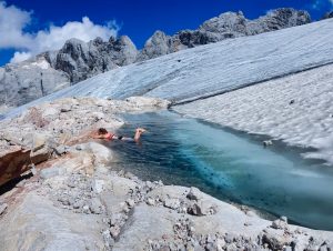 Bergtour Hoher Dachstein Beachparty