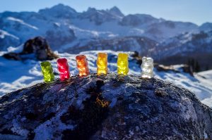 Haribo Gummibärchen am Planken in Gosau Dachstein