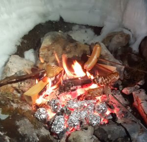 Knacker Grillen am Planken in Gosau Dachstein