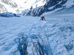 Hochtour Ortler Nordwand Eisklettern Alpinschule Bergpuls