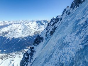 Hochtour Ortler Nordwand Eisklettern Alpinschule Bergpuls