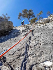 Traunstein Südwest Wand Klettern G'Störte Touren