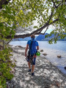 Traunstein Südwest Wand Klettern G'Störte Touren