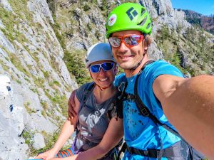 Traunstein Südwest Wand Klettern G'Störte Touren