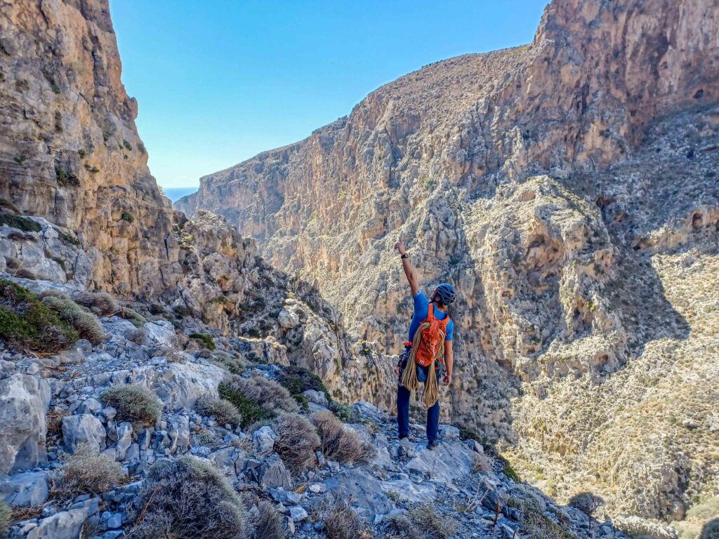 Gstörte Touren Klettern Kreta