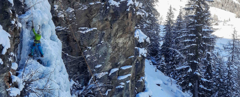 G'störte Touren Eisklettern ALPS Eiskletteropening