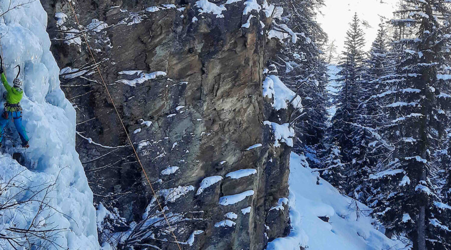 G'störte Touren Eisklettern ALPS Eiskletteropening